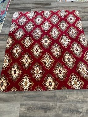 Better Homes & Gardens Red Medallion Throw Blanket